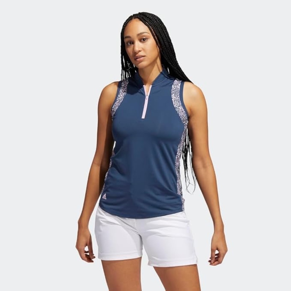 Adidas / NWOT Sleeveless Polo Shirt Sz S